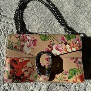 Gucci Dionysus Pink Blooms Women's Bag